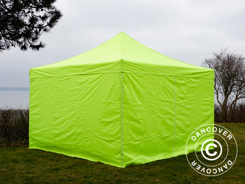 Foldetelt FleXtents Xtreme 50 4x4m Neongul/grøn, inkl. 4 sider - Image 7