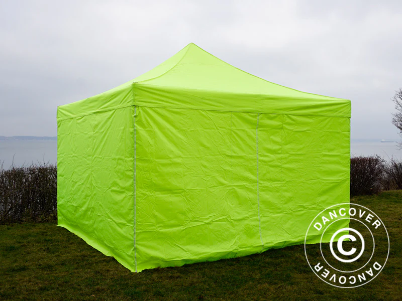 Foldetelt FleXtents Xtreme 50 4x4m Neongul/grøn, inkl. 4 sider - Image 8