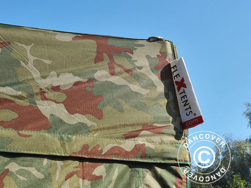 Foldetelt FleXtents Xtreme 50 4x6m Camouflage/Militær, inkl. 8 sider - Image 23
