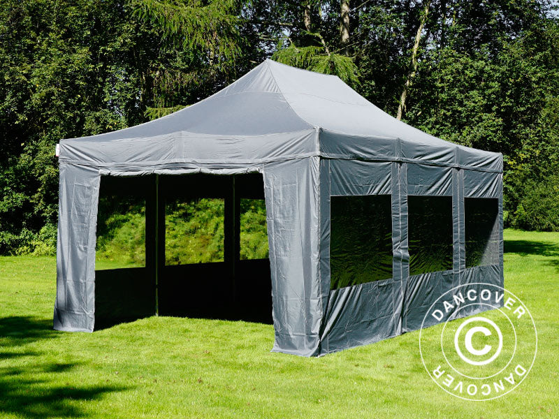 Foldetelt FleXtents Xtreme 50 4x6m Grå, inkl. 8 sider - Image 29