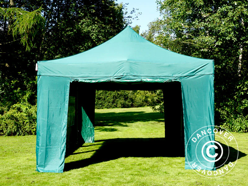 Foldetelt FleXtents Xtreme 50 4x6m Grøn, inkl. 8 sider - Image 10