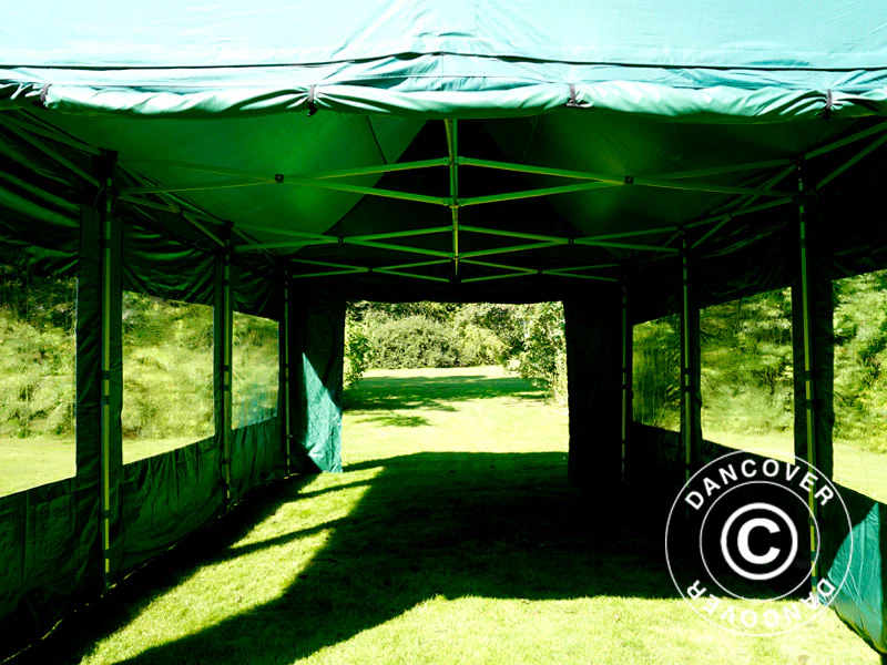 Foldetelt FleXtents Xtreme 50 4x6m Grøn, inkl. 8 sider - Image 11