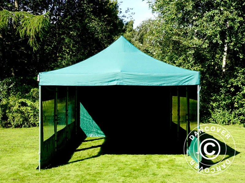 Foldetelt FleXtents Xtreme 50 4x6m Grøn, inkl. 8 sider - Image 15