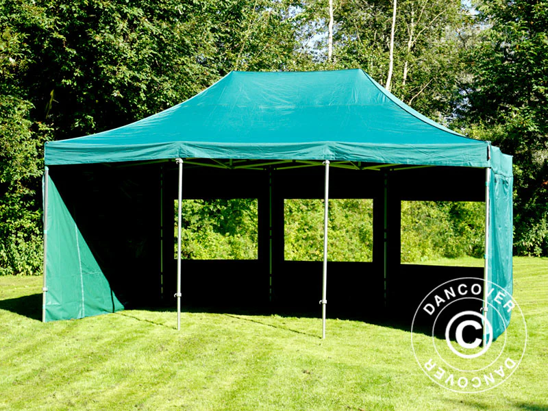 Foldetelt FleXtents Xtreme 50 4x6m Grøn, inkl. 8 sider - Image 19