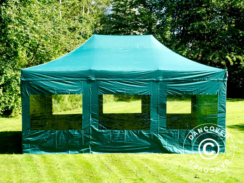 Foldetelt FleXtents Xtreme 50 4x6m Grøn, inkl. 8 sider - Image 26