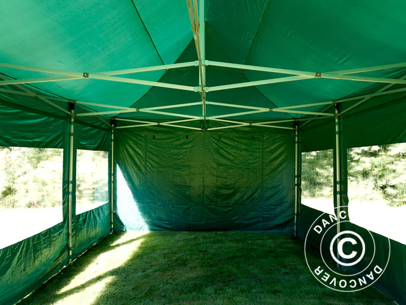 Foldetelt FleXtents Xtreme 50 4x6m Grøn, inkl. 8 sider - Image 3
