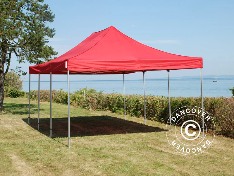 Foldetelt FleXtents Xtreme 50 4x6m Rød - Image 2
