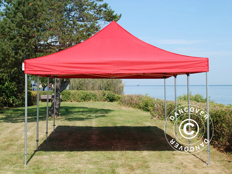 Foldetelt FleXtents Xtreme 50 4x6m Rød - Image 3