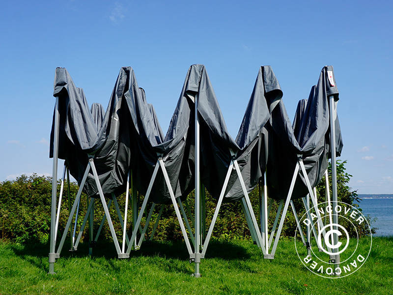 Foldetelt FleXtents Xtreme 50 4x8m Grå - Image 14