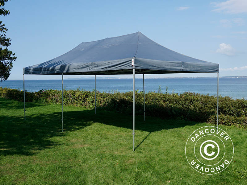 Foldetelt FleXtents Xtreme 50 4x8m Grå - Image 8