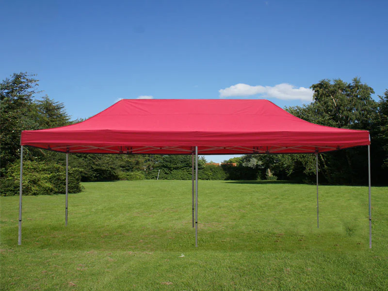 Foldetelt FleXtents Xtreme 50 4x8m Rød - Image 2