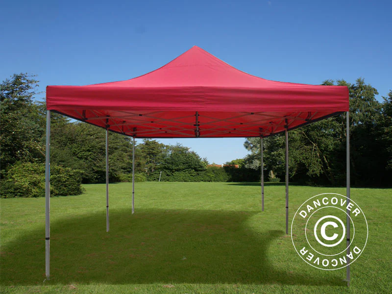 Foldetelt FleXtents Xtreme 50 4x8m Rød - Image 3