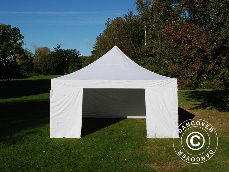 Foldetelt FleXtents Xtreme 50 5x5m Hvid, inkl. 4 sider - Image 10