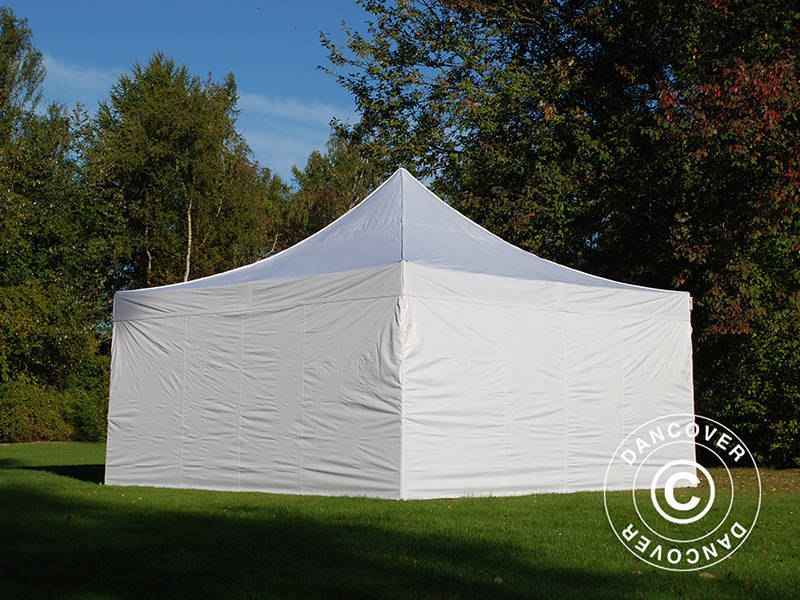Foldetelt FleXtents Xtreme 50 5x5m Hvid, inkl. 4 sider - Image 11