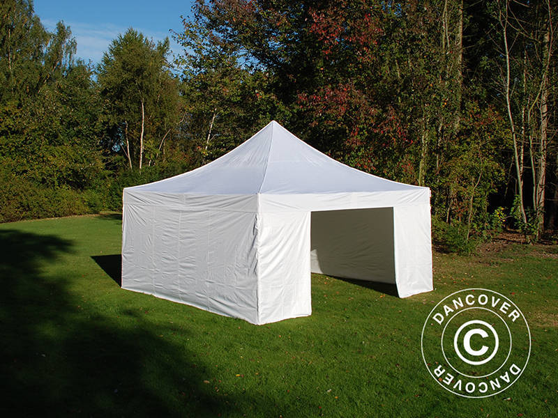 Foldetelt FleXtents Xtreme 50 5x5m Hvid, inkl. 4 sider - Image 12