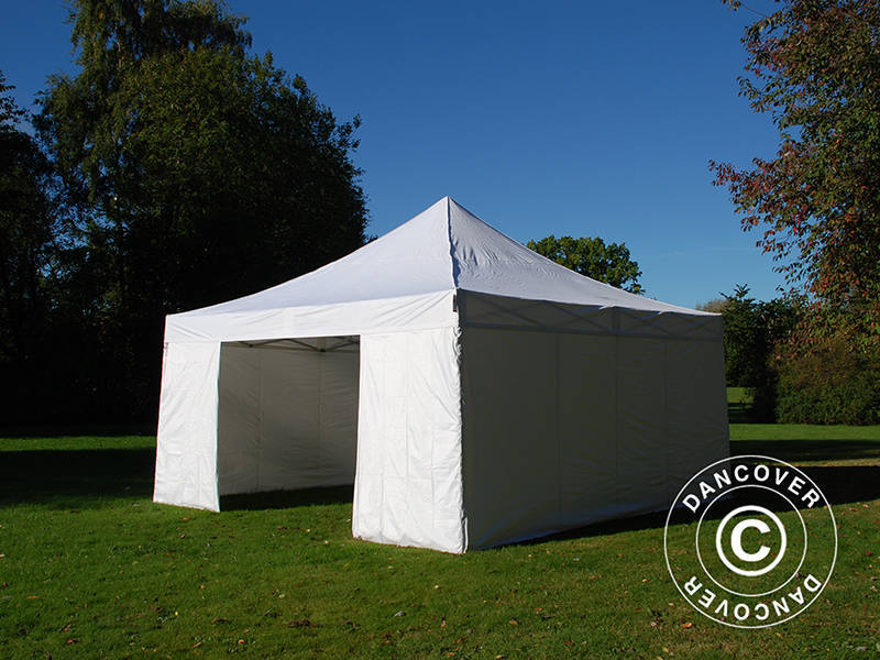 Foldetelt FleXtents Xtreme 50 5x5m Hvid, inkl. 4 sider - Image 13