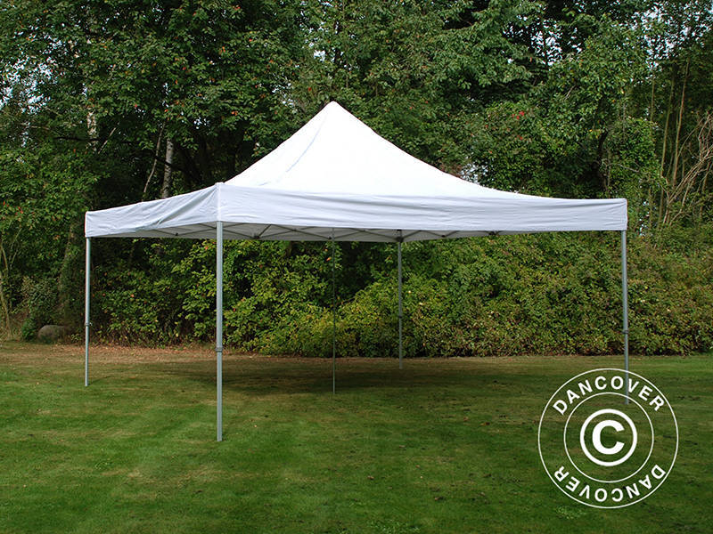 Foldetelt FleXtents Xtreme 50 5x5m Hvid, inkl. 4 sider - Image 3