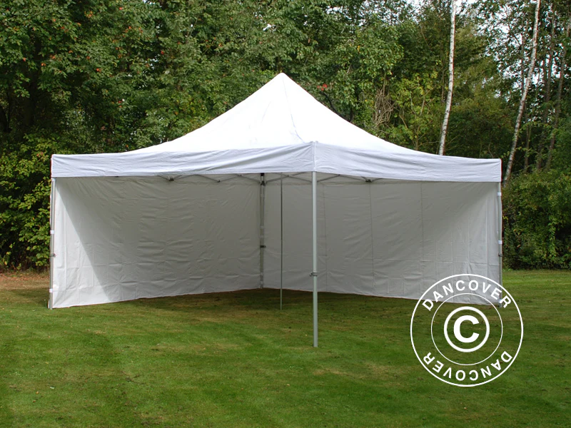 Foldetelt FleXtents Xtreme 50 5x5m Hvid, inkl. 4 sider - Image 4