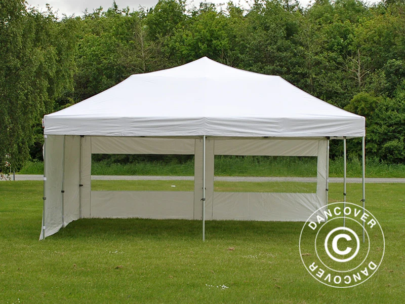 Foldetelt FleXtents Xtreme 50 6x6m Hvid, inkl. 8 sider - Image 12