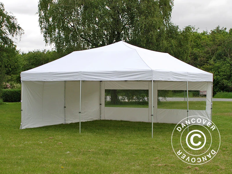 Foldetelt FleXtents Xtreme 50 6x6m Hvid, inkl. 8 sider - Image 13