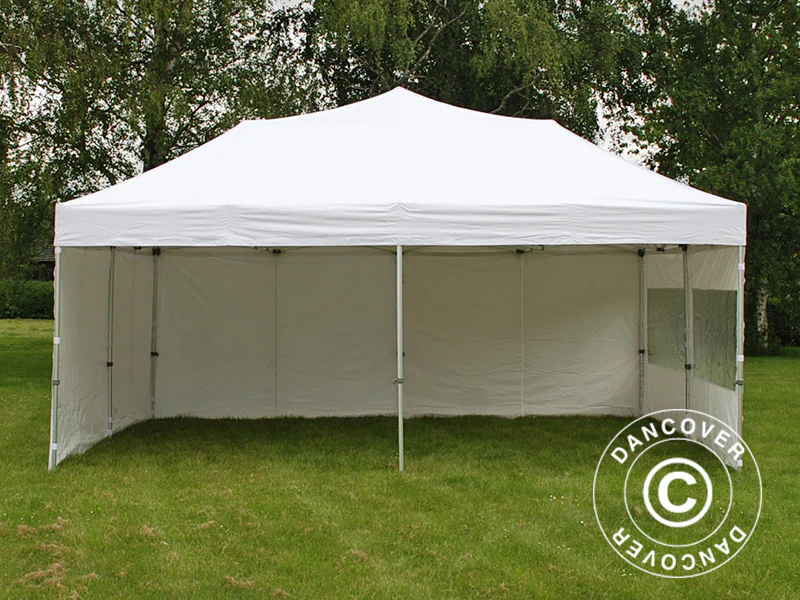 Foldetelt FleXtents Xtreme 50 6x6m Hvid, inkl. 8 sider - Image 14