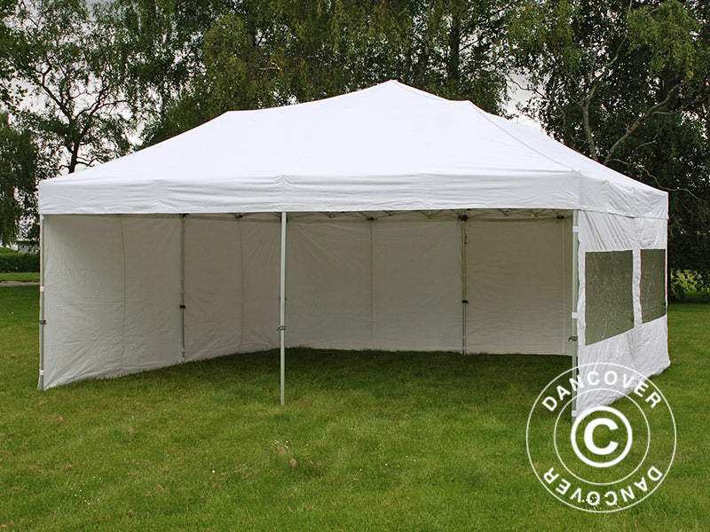 Foldetelt FleXtents Xtreme 50 6x6m Hvid, inkl. 8 sider - Image 6