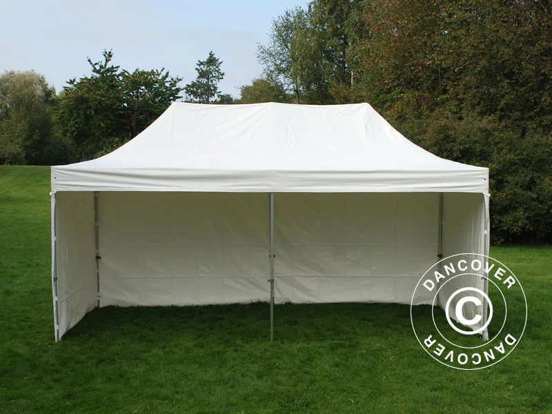 Foldetelt FleXtents Xtreme 50 Heavy Duty 3x6m Hvid, inkl. 6 sider - Image 4
