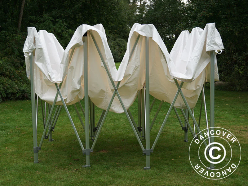 Foldetelt FleXtents Xtreme 50 Heavy Duty 4x6m, Hvid - Image 6