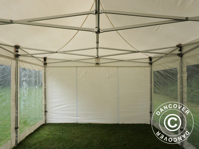 Foldetelt FleXtents Xtreme 50 Heavy Duty 4x6m Hvid, inkl. 8 sider - Image 10