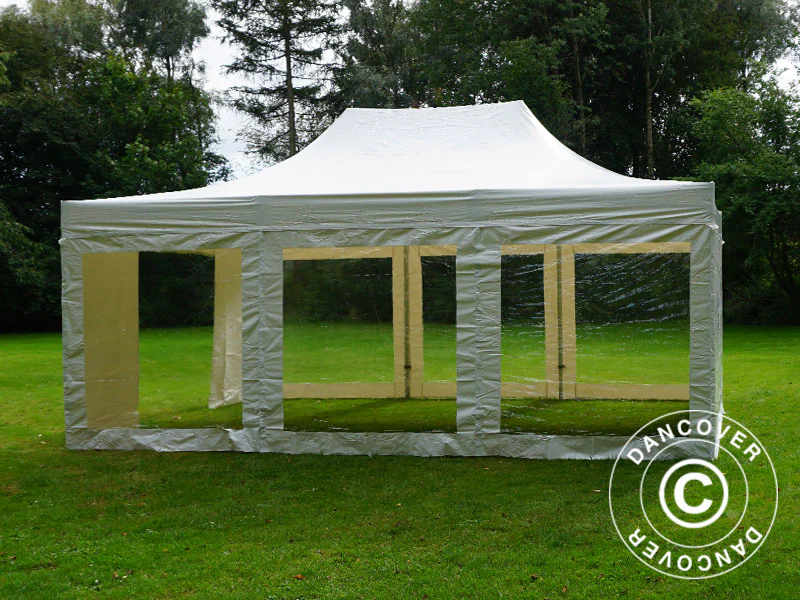 Foldetelt FleXtents Xtreme 50 Heavy Duty 4x6m Hvid, inkl. 8 sider - Image 16