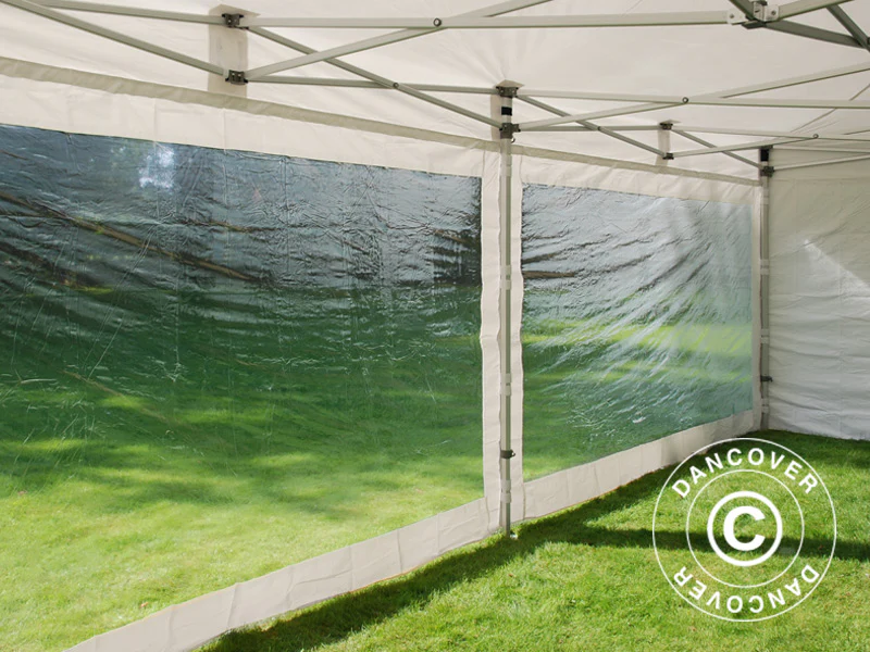 Foldetelt FleXtents Xtreme 50 Heavy Duty 4x8m Hvid, inkl. 6 sider - Image 12
