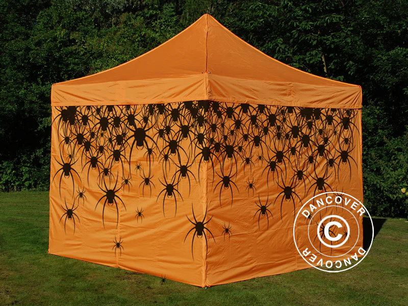 Foldetelt FleXtents Xtreme 50 med fuldt digitalt print, 4x4m, inkl. 4 sidevægge - Image 10