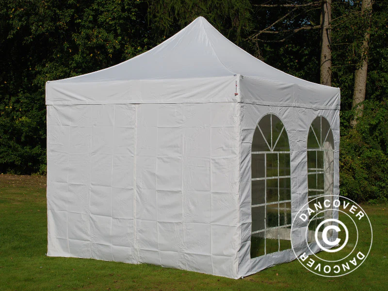 Foldetelt FleXtents Xtreme 50 Vintage Style 3x3m Hvid, inkl. 4 sider - Image 11