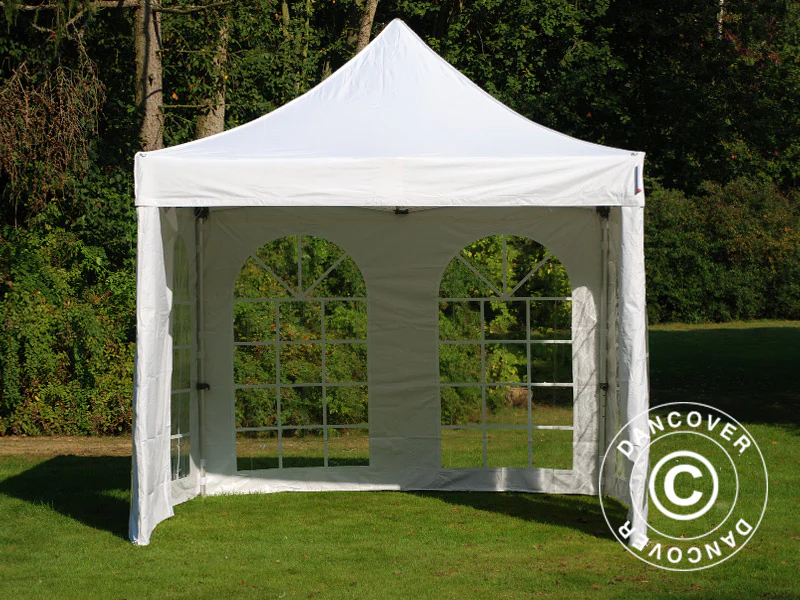Foldetelt FleXtents Xtreme 50 Vintage Style 3x3m Hvid, inkl. 4 sider - Image 12