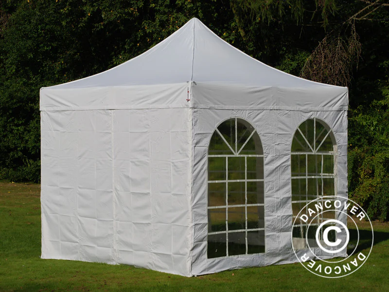 Foldetelt FleXtents Xtreme 50 Vintage Style 3x3m Hvid, inkl. 4 sider - Image 9