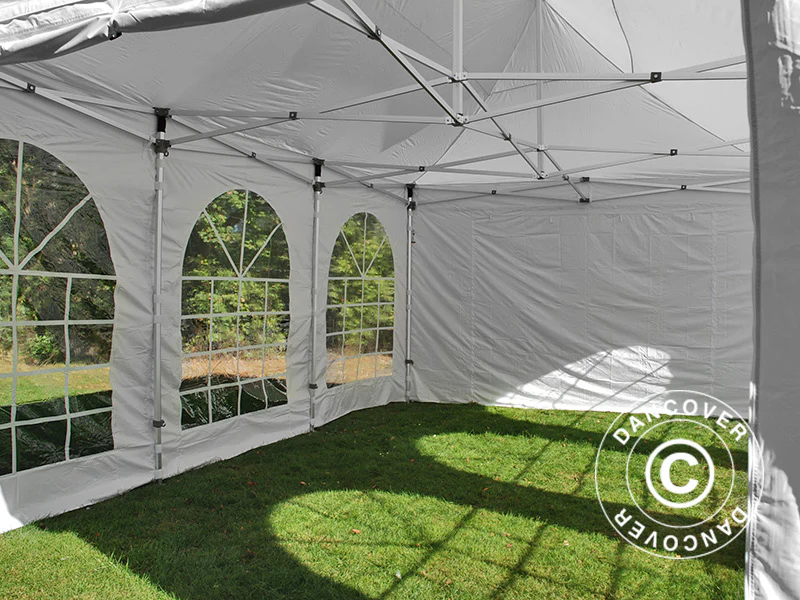 Foldetelt FleXtents Xtreme 50 Vintage Style 4x6m Hvid, inkl. 8 sider - Image 18