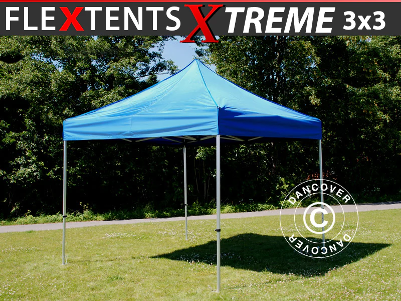 Foldetelt FleXtents Xtreme 60 3x3m Blå