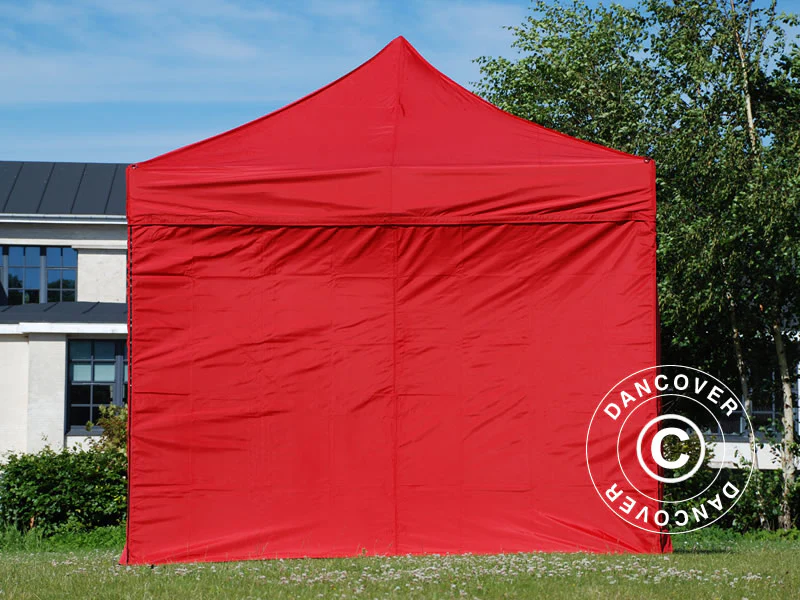 Foldetelt FleXtents Xtreme 60 3x3m Rød, inkl. 4 sider - Image 5