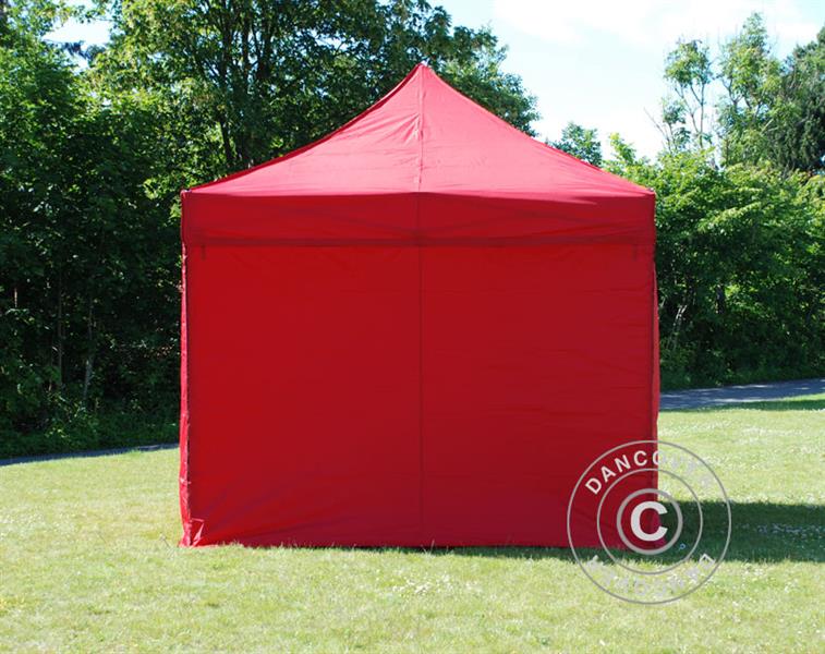Foldetelt FleXtents Xtreme 60 3x3m Rød, inkl. 4 sider - Image 9