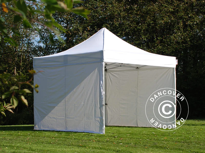 Foldetelt FleXtents Xtreme 60 4x4m Hvid, inkl. 4 sider - Image 2