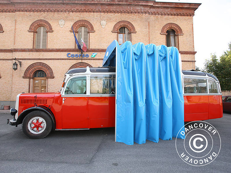 Foldetunnelgarage (Campingvogn), 3x5,15x3,6m, Beige - Image 4