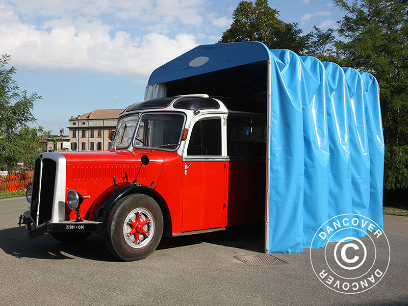 Foldetunnelgarage (Campingvogn), 3x5,15x3,6m, Beige - Image 5