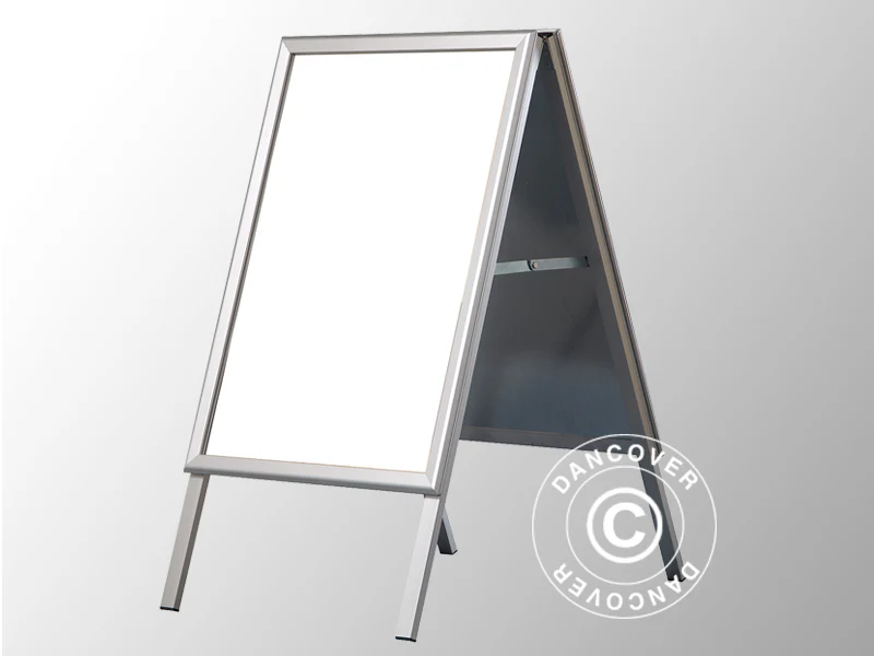Gadeskilt (A-skilt), 54,2x91cm, Aluminium