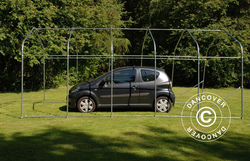 Garagetelt PRO 3,3x6x2,4m PVC, Grøn - Image 9