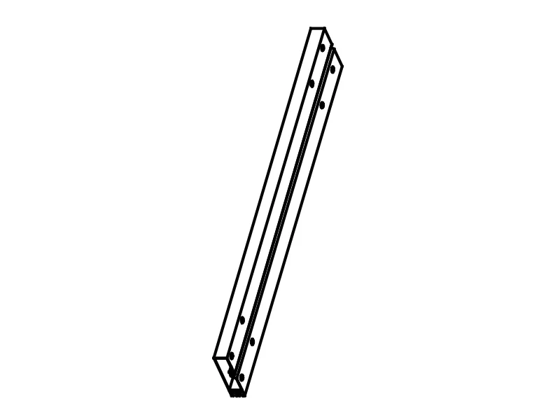 Gardinskinne, Side