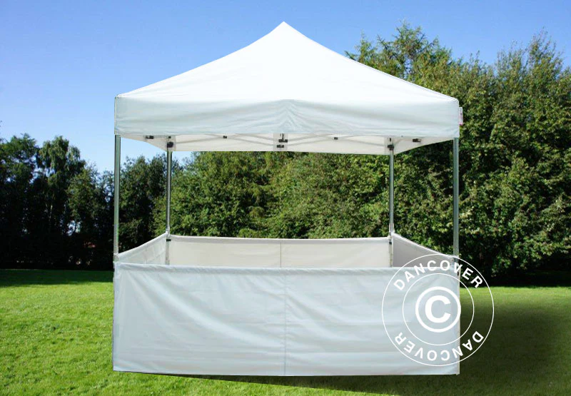 Halvvæg til FleXtents PRO, 4m, Hvid - Image 3