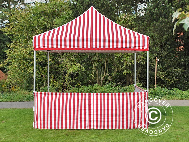 Halvvæg til FleXtents PRO, 6m, Stribet - Image 6