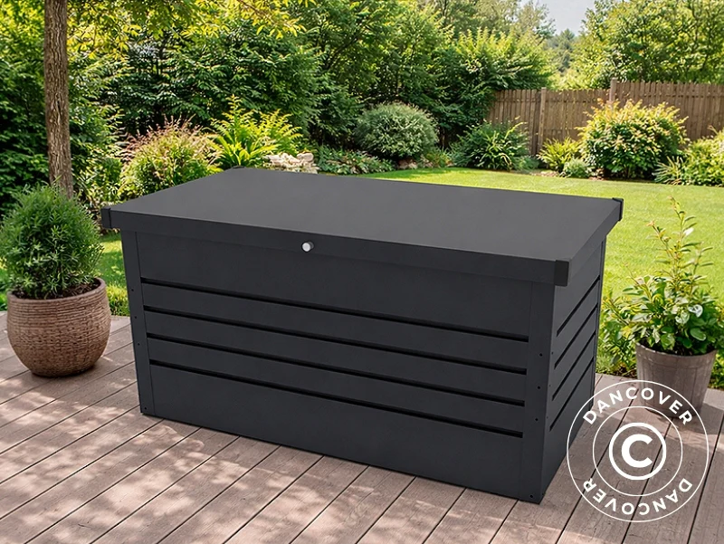 Hyndeboks, 348 L, 0,61x1,2x0,62m, ProShed®, Antracit - Image 2