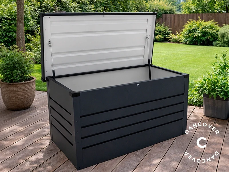 Hyndeboks, 348 L, 0,61x1,2x0,62m, ProShed®, Antracit - Image 3