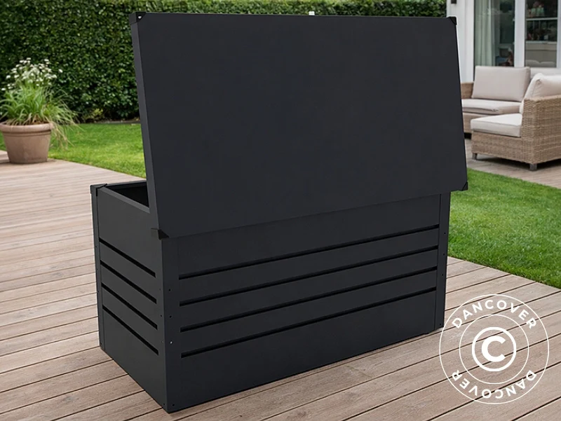 Hyndeboks, 348 L, 0,61x1,2x0,62m, ProShed®, Antracit - Image 4